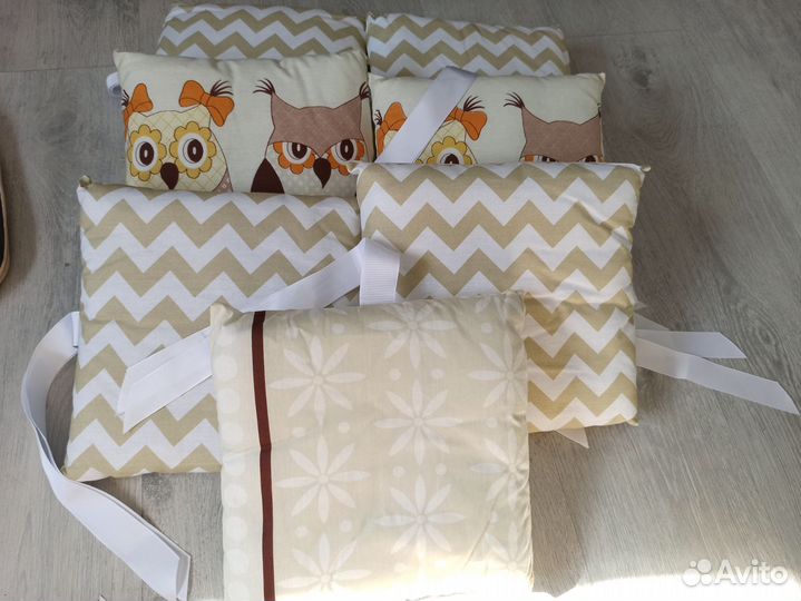 Бортики в детскую кроватку