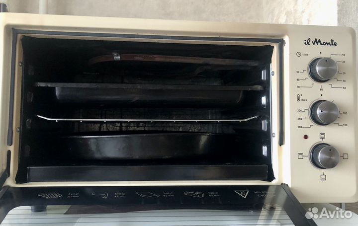 Духовка электрическая настольная бу