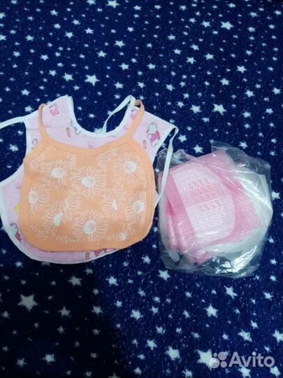 Прокладки для груди, нагрудники детские