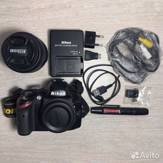 Фотоаппарат Nikon D3200 + 18-55mm VR