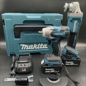 Набор Makita 2в1 реплика (ушм+ гайковерт)