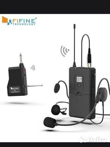 Микрофон головной fifine UHF1