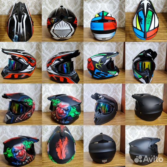 Кроссовый шлем