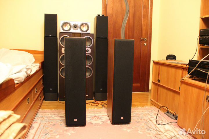 Напольные акустические колонки JBL E 80