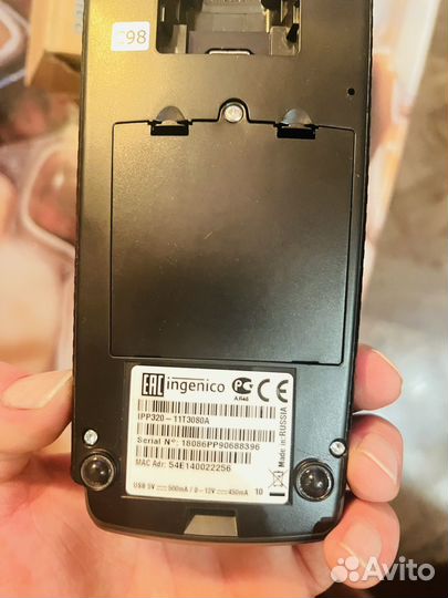 Терминал ingenico ipp320