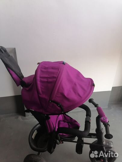 Велосипед с родительской ручкой