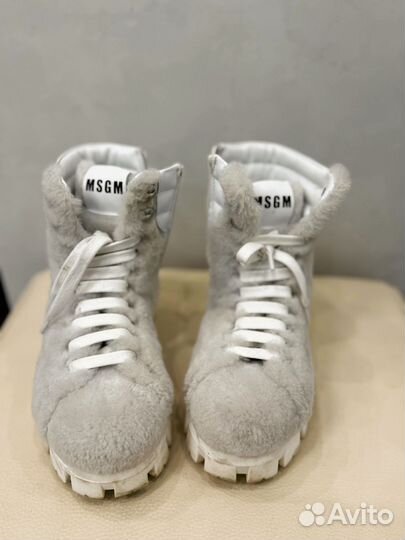 Детские ботинки msdm, бу. Р 32