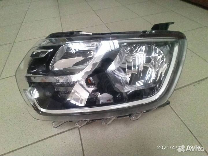 Фара левая с диодами renault duster 2021