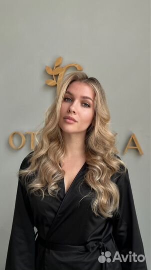 Модель на сложное окрашивание, укладку