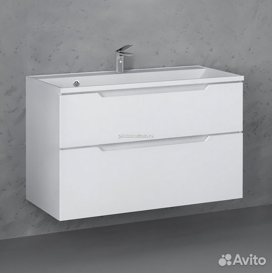 Jorno Prm.01.100/P/W/JR Тумба Prime 100, подвесная