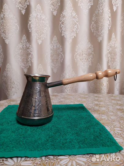 Турка для кофе медная