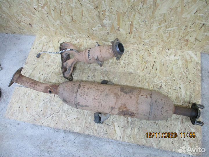 Глушитель с катализатором Тойота Королла 150 4ZZ