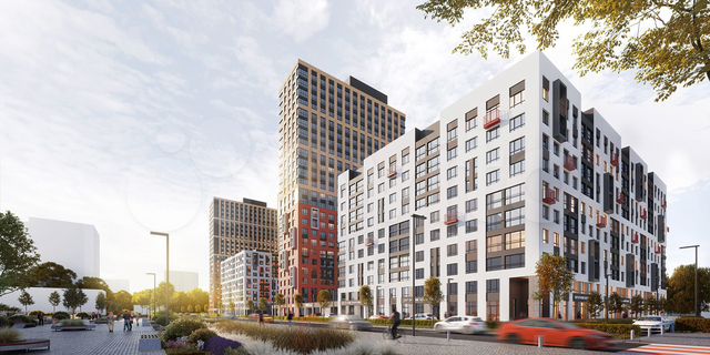 3-к. квартира, 86,1 м², 4/25 эт.