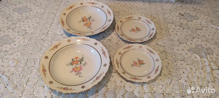 4 тарелки. kahla