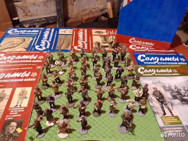 Коллекционные оловянные солдаты 
