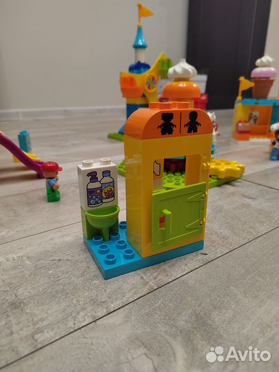 Lego duplo конструктор парк аттракционов