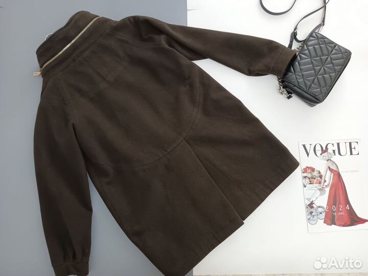 Пальто женское шерсть 46