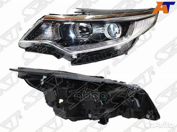 Фара KIA optima 16-18 LH галоген, LED ST-223-11