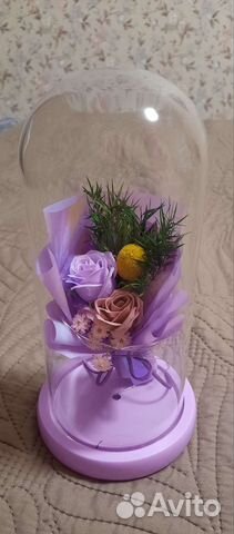 Цветы в колбе