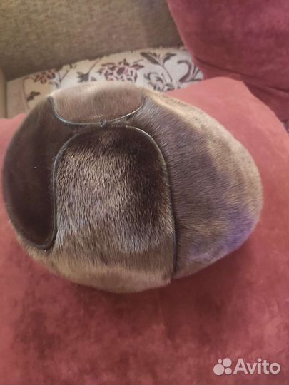 Меховая мужская кепка