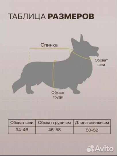 Дождевик (комбинезон) для собак