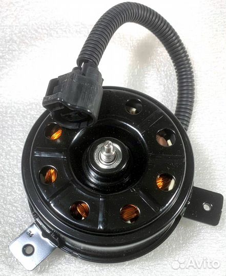 Мотор вентилятора радиатора Рио Солярис 2011- Коре