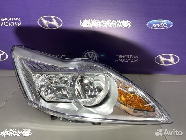 Фара Ford Focus 2 Хром правая