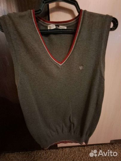 Жилет новый серый рост 176