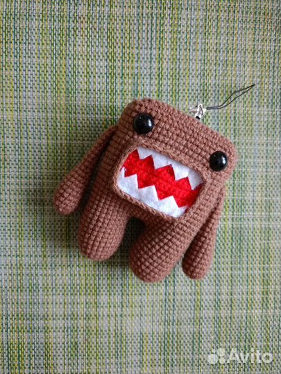 Домо кун вязаный крючком. Вязаная игрушка