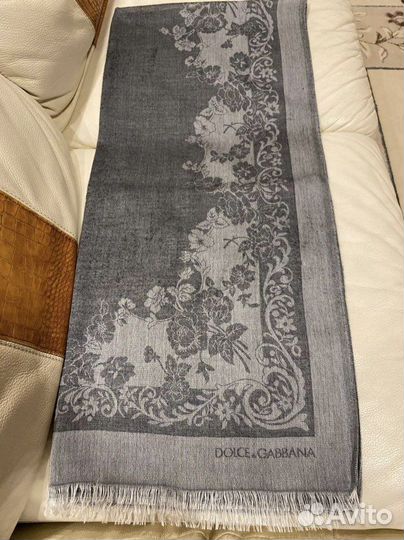 Шарф dolce gabbana кашемир