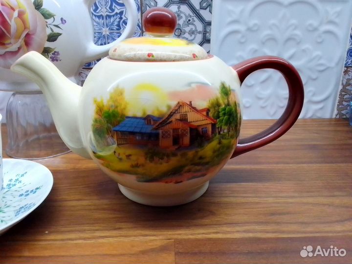 Заварочный чайник сахарница чайная пара лфз