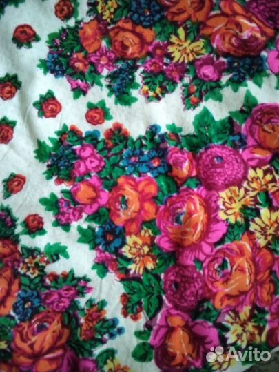 Платок шаль павловопосадская