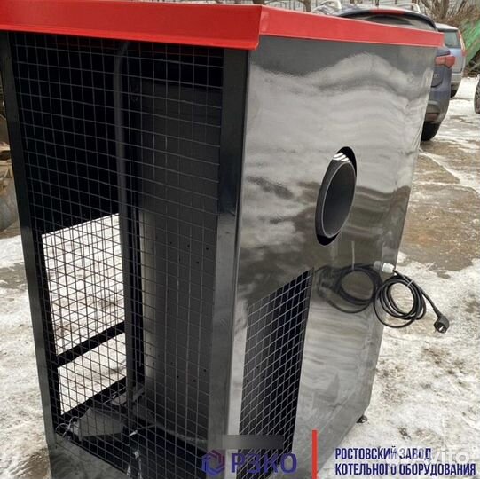 Воздухонагреватель на отработке