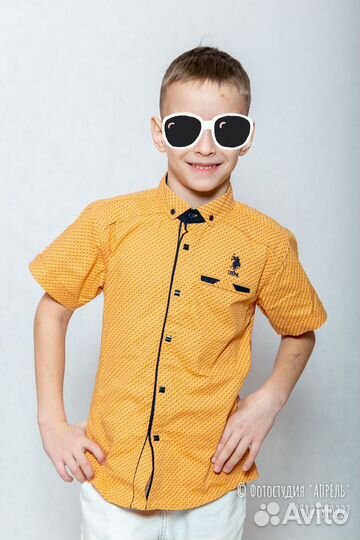 Рубашка для мальчика 122 128