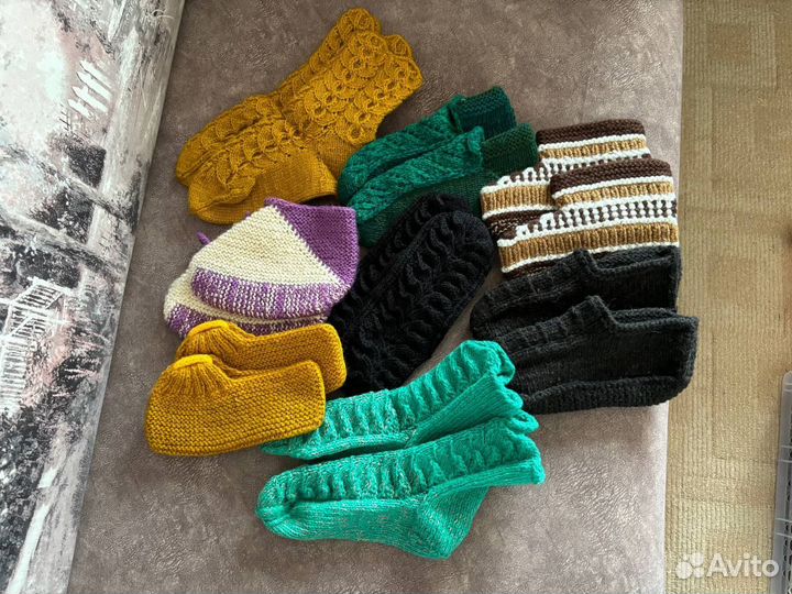 Шерстяные носки