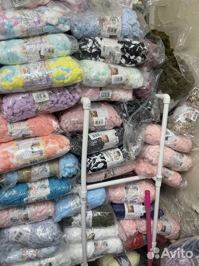 Alize puffy снежный барс, далматин, панда