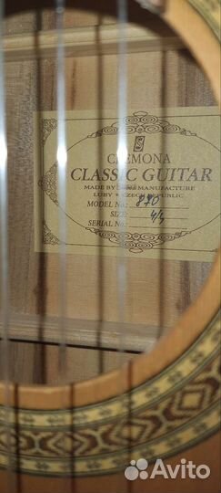 Классическая гитара cremona