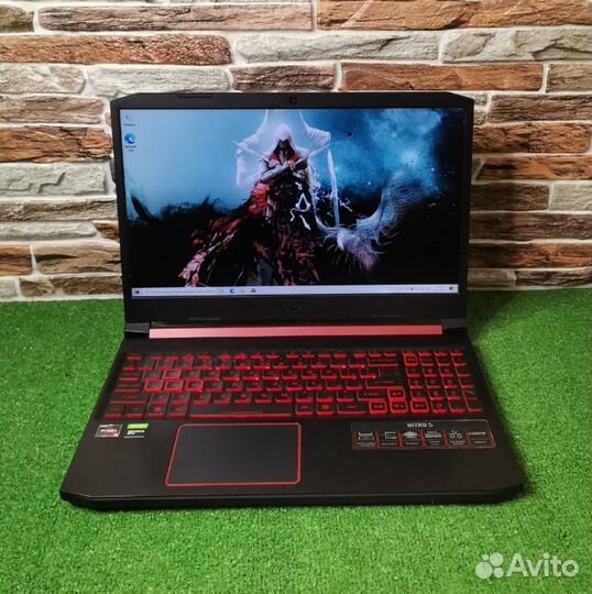Игровой ноутбук Acer 120Герц Ryzen 5/GTX 1650