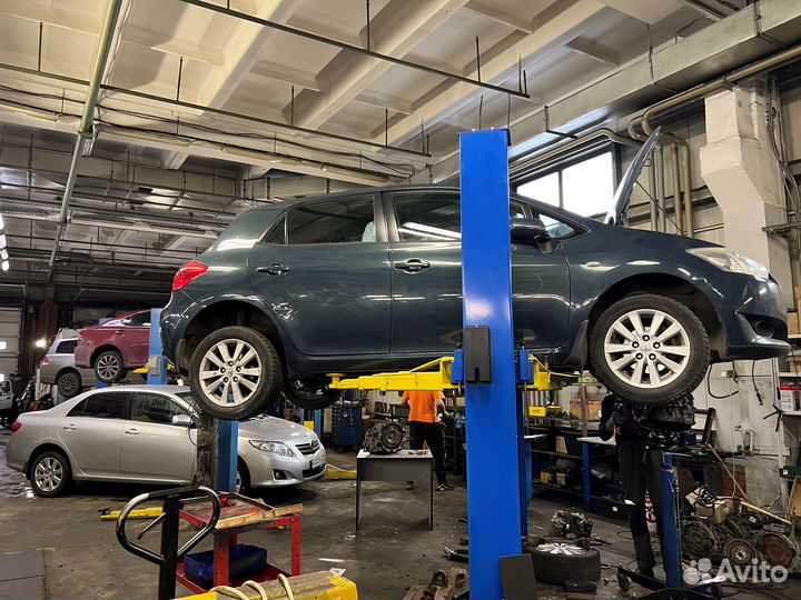 Замена робота на АКПП королла аурис