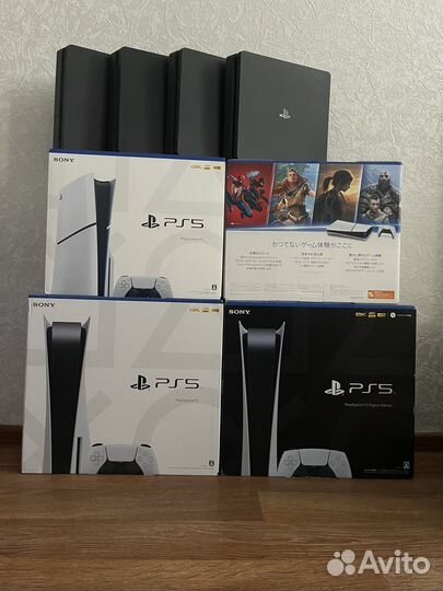 Sony playstation 4, 5 + игры