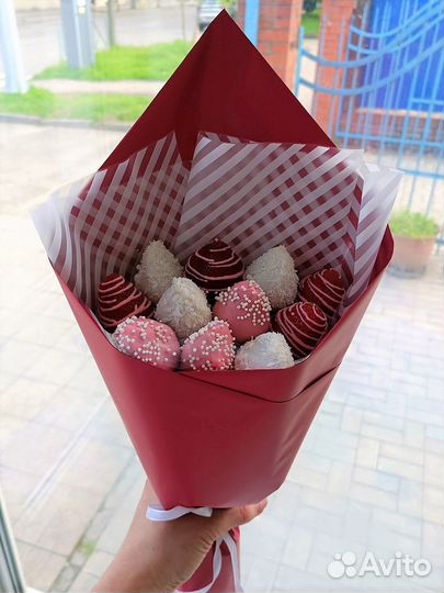 Свежая клубника в шоколаде Краснодар