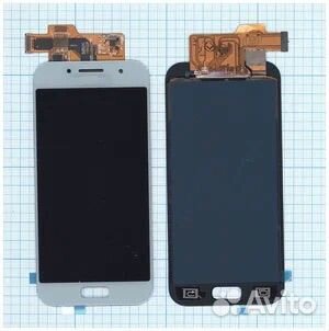 Модуль для Samsung Galaxy A3 (2017) TFT синий