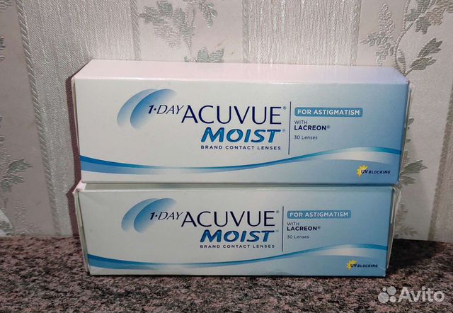 Линзы acuvue moist 5