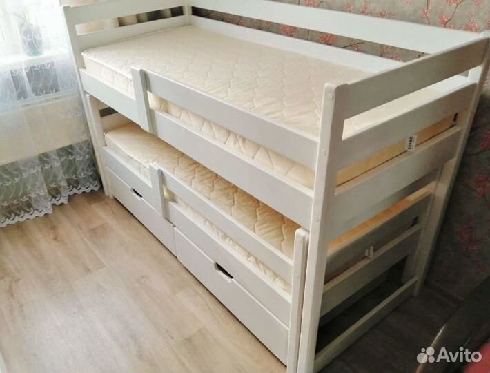 Детская выкатная кровать
