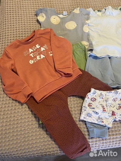 Детские вещи пакетом на мальчика 74 80