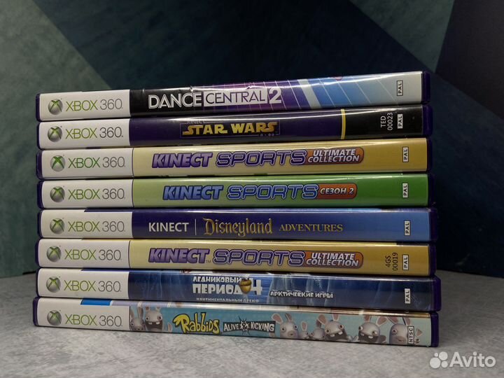 Игровые диски на xbox 360 (лицензия)