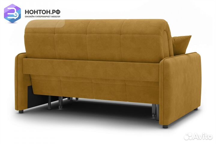 Диван аккордеон Хилтон горчичный