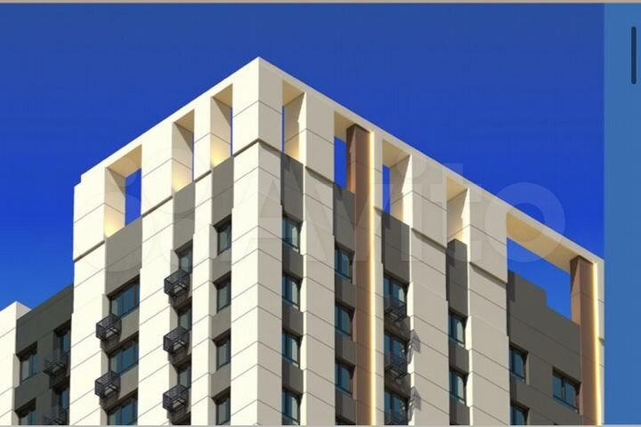 1-к. квартира, 43 м², 10/17 эт.