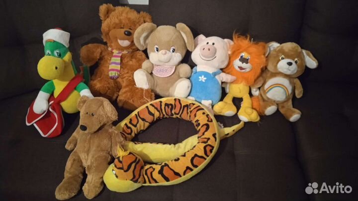 Мягкие игрушки цены разные