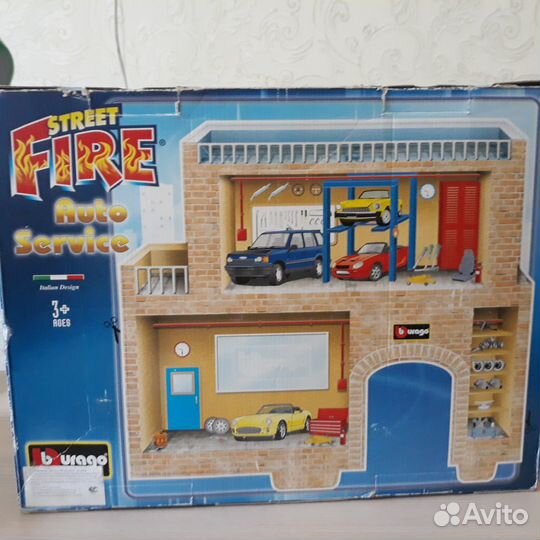 Продам детский конструктор burago street fire